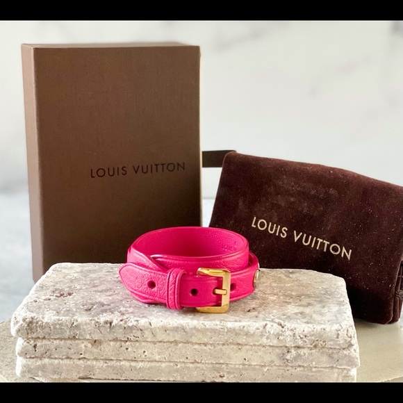 Auth Louis Vuitton Spike It Adjust Rose Bracelet - Picture 5 of 6